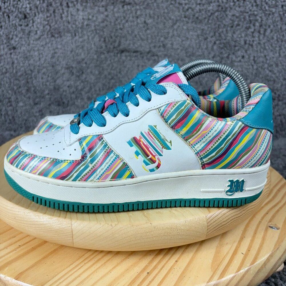 Tupac Shakur Sneakers Makaveli Branded Womens Size 6 Low Top Streetwear Shoes